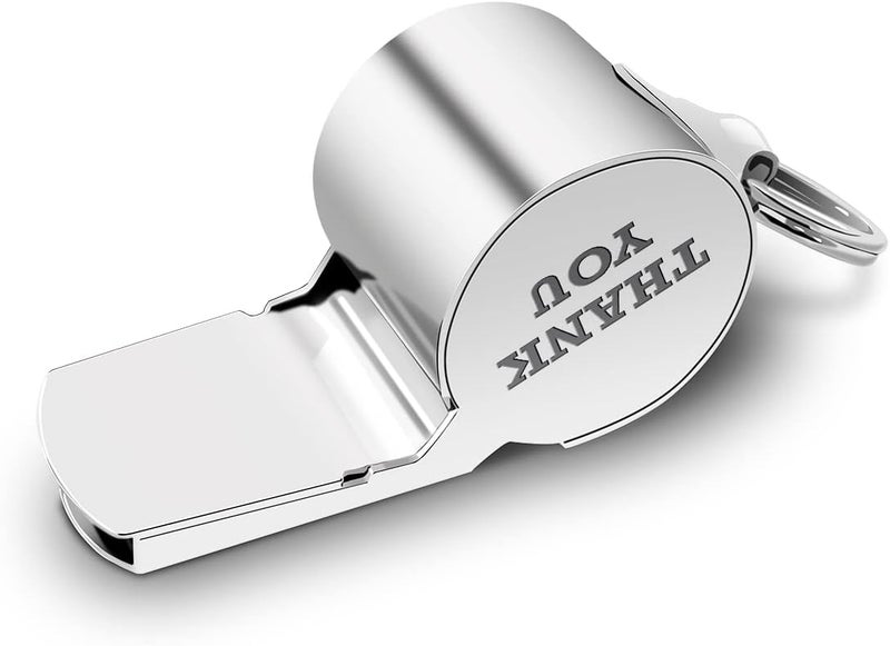 fkovcdy Initial Coach Gifts, Whistle for Coaches, Whistle Emergency, Thank You Coach Gifts, Personalized Monogram Coaches Whistle - Image 2